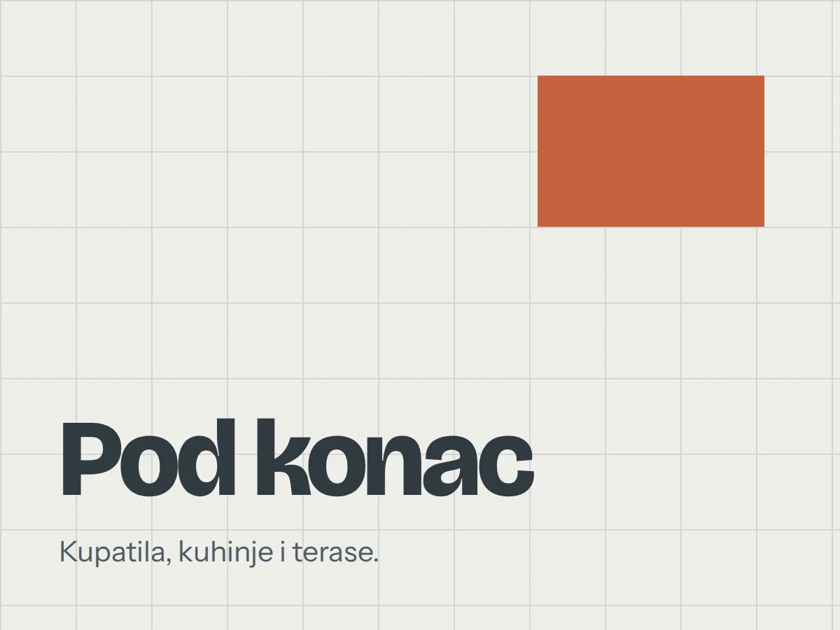 Koncept sajta za keramičara Pod konac